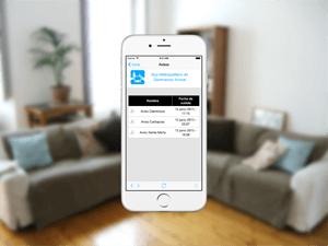 Using the app at home